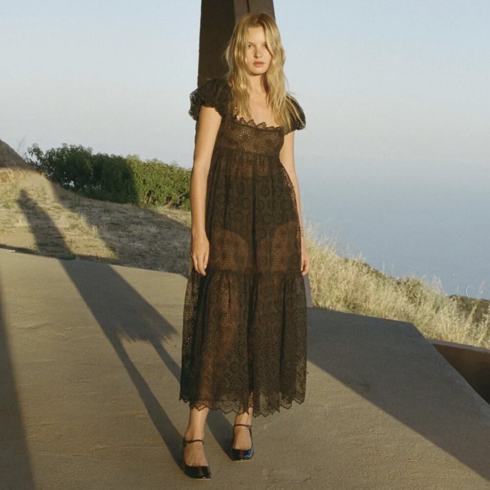 【ISO】DOEN Philomene Dress in BLACK